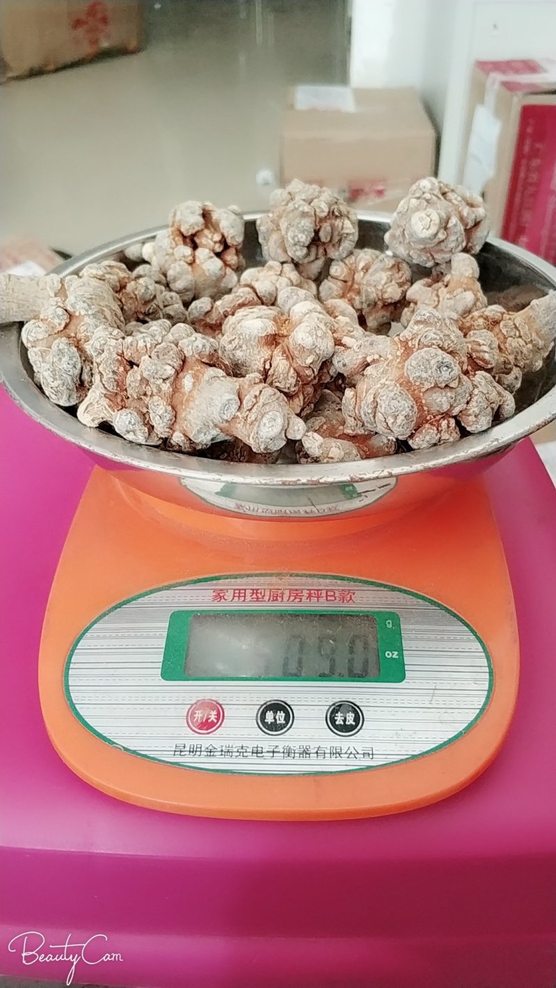 文山三七20头带帽七足头足干