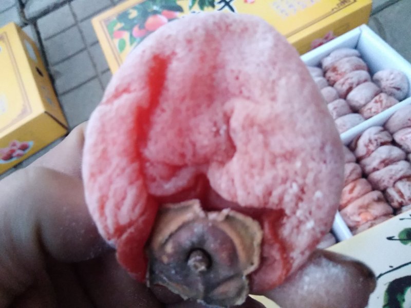 山东牛心柿饼