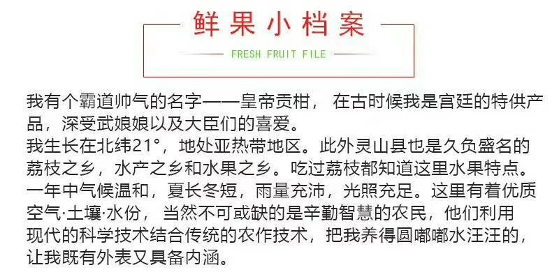 皇帝柑广西新鲜水果柑橘贡柑产地果园直销批发供应