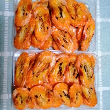 海米大干虾仁，不咸