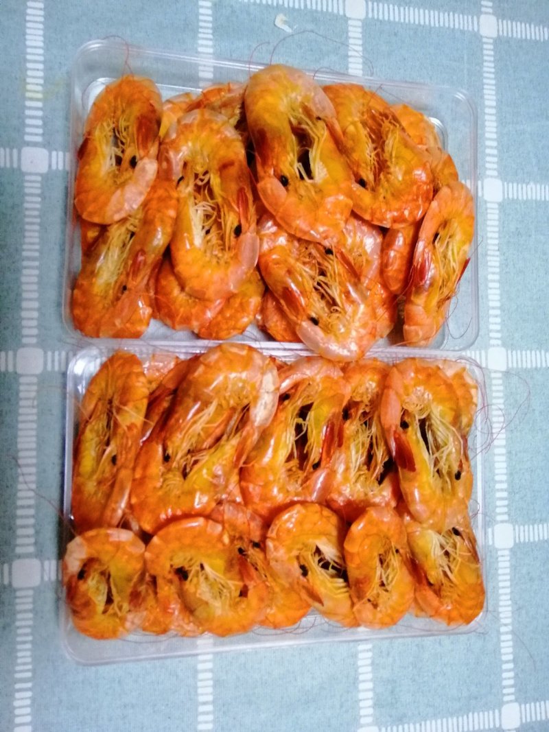 海米大干虾仁，不咸