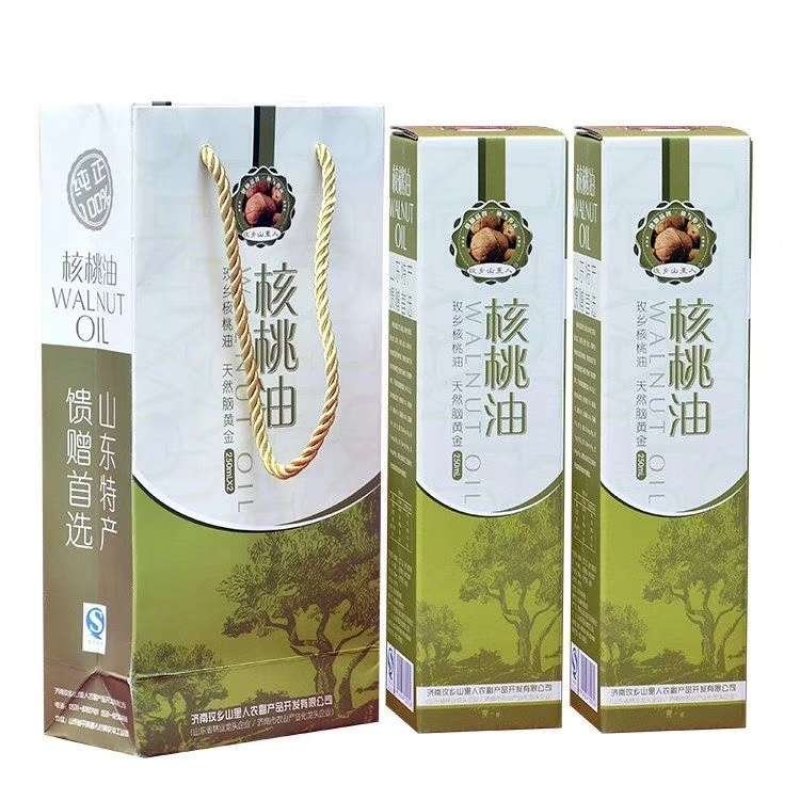 核桃油冷轧一级精炼核桃油基地直供