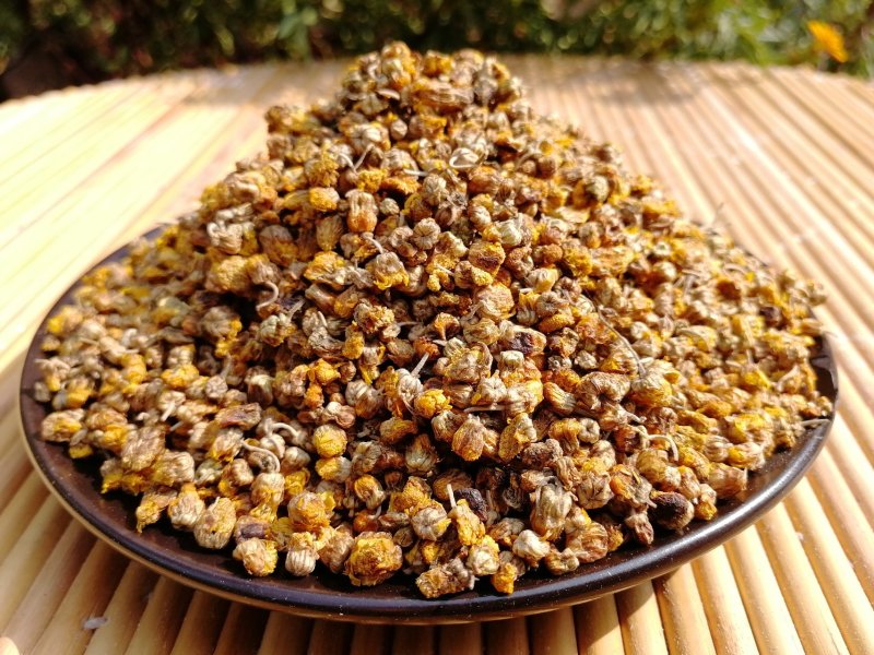 野菊花黄菊花茶纯野生小朵苦菊去火降火烘烤晒干散装