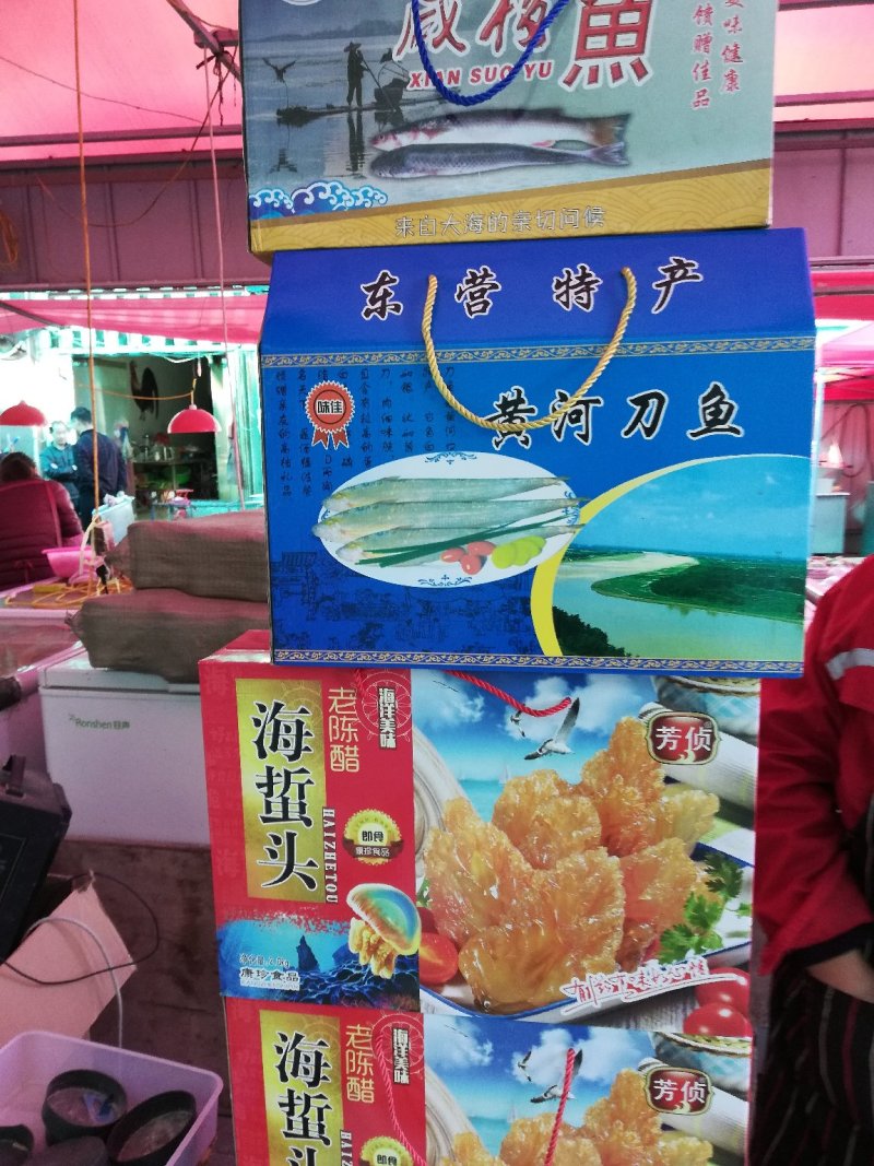 东营特产黄河刀鱼