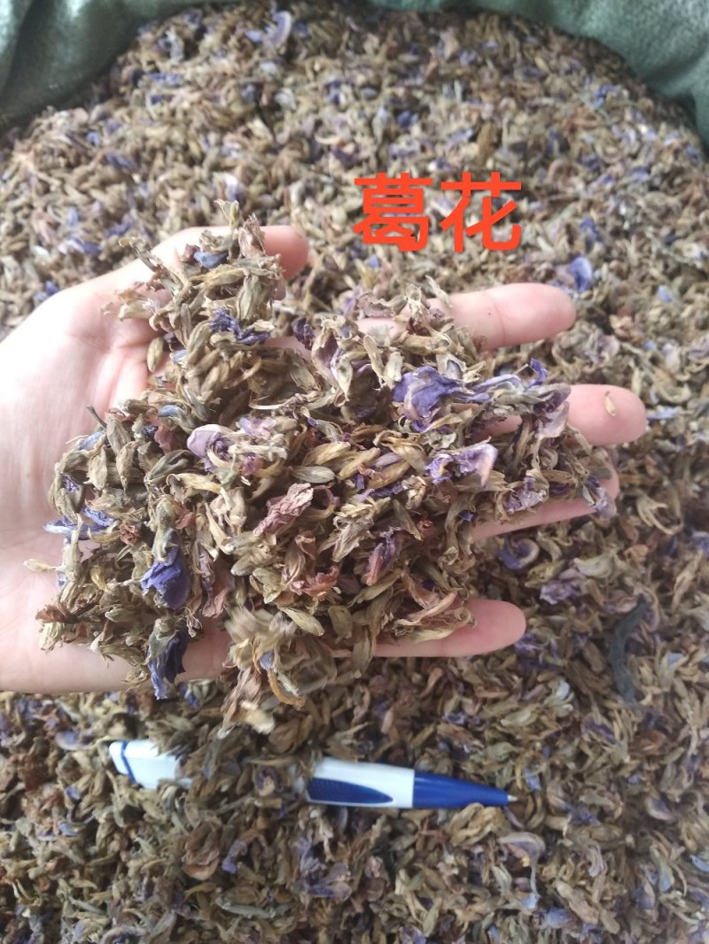 葛花无硫磺熏大葛花顔色靓