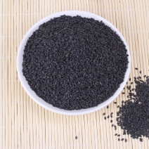 黑芝麻精品黑芝麻颗粒爆满无杂质精品包邮
