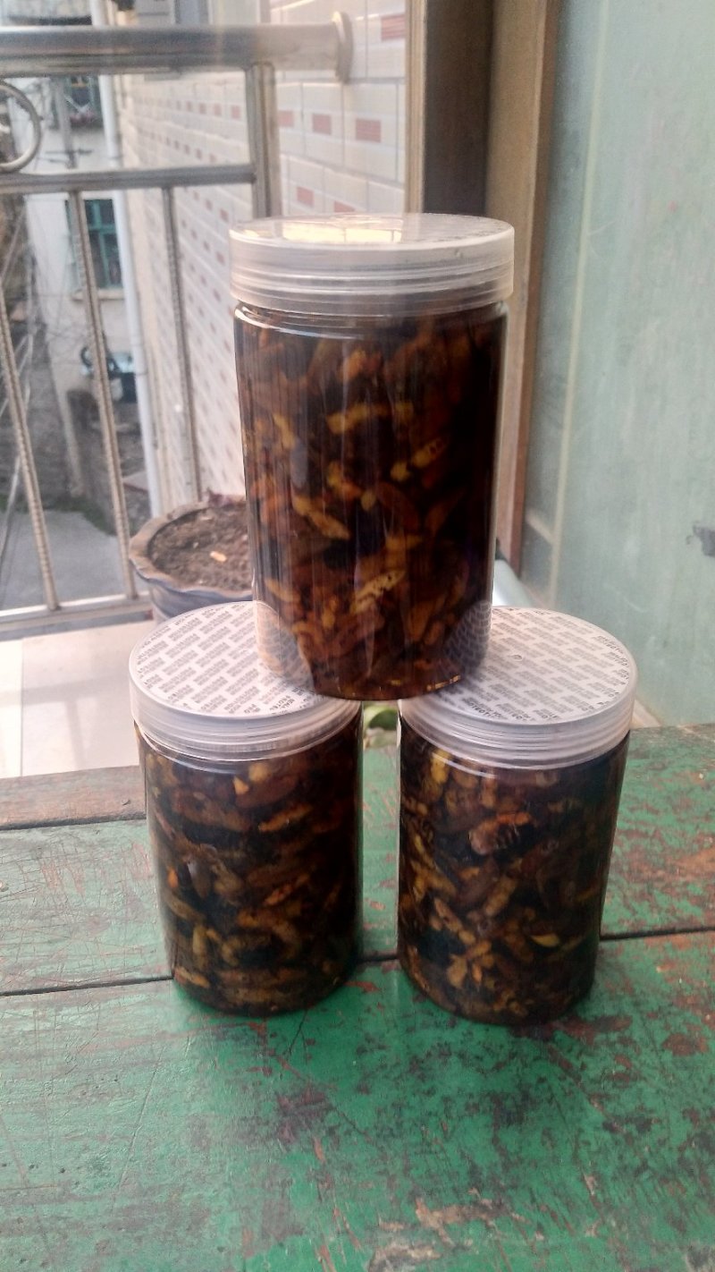 油炸蜂蛹开罐即食土蜂蜂蛹半斤装（包邮）