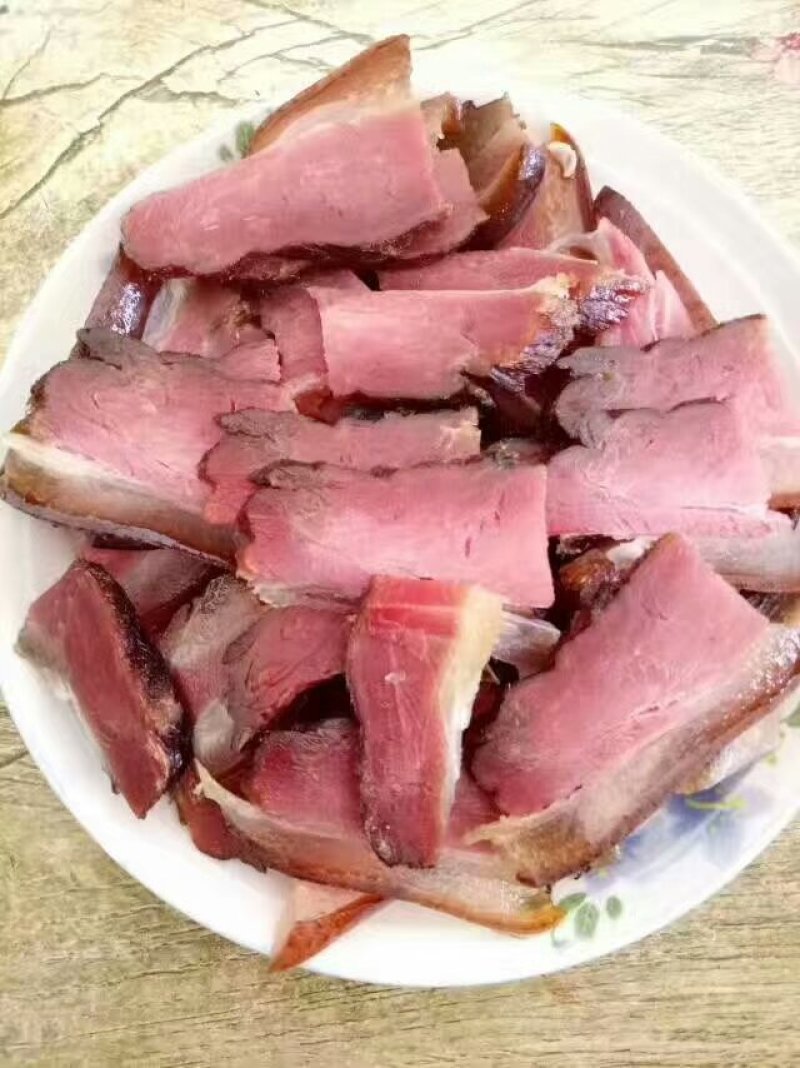 后腿腊肉散装南漳特产熏肉烟熏腊肉