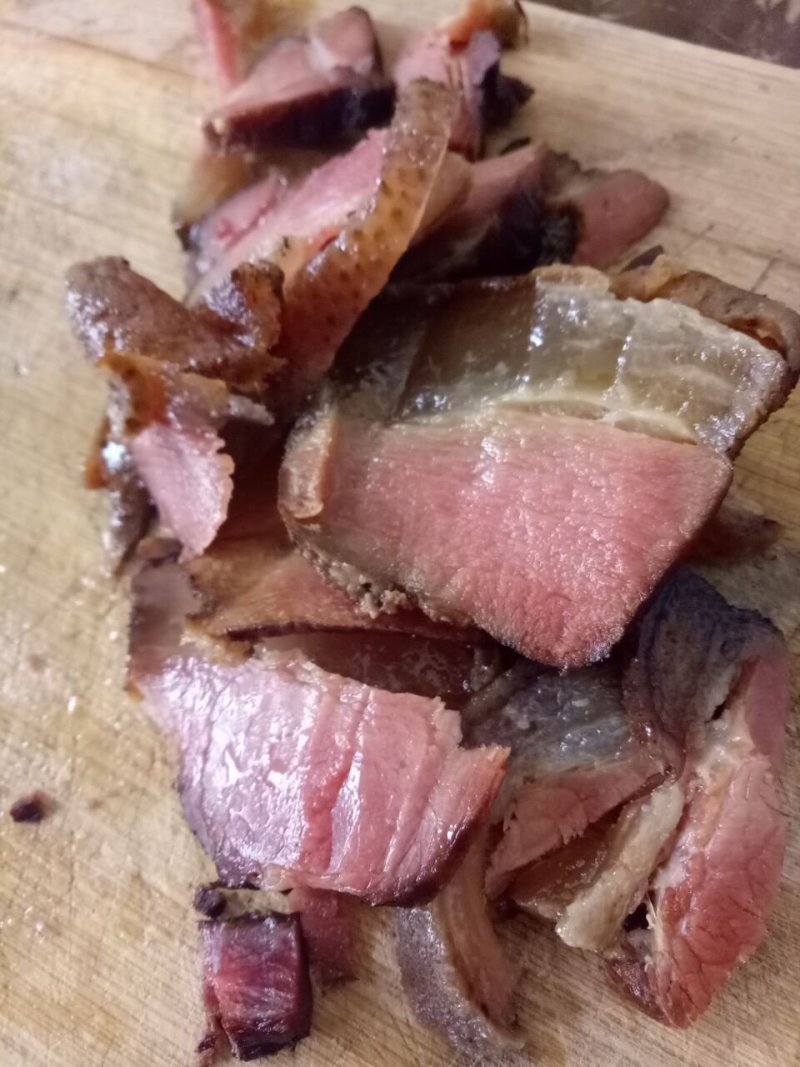 后腿腊肉散装南漳特产熏肉烟熏腊肉