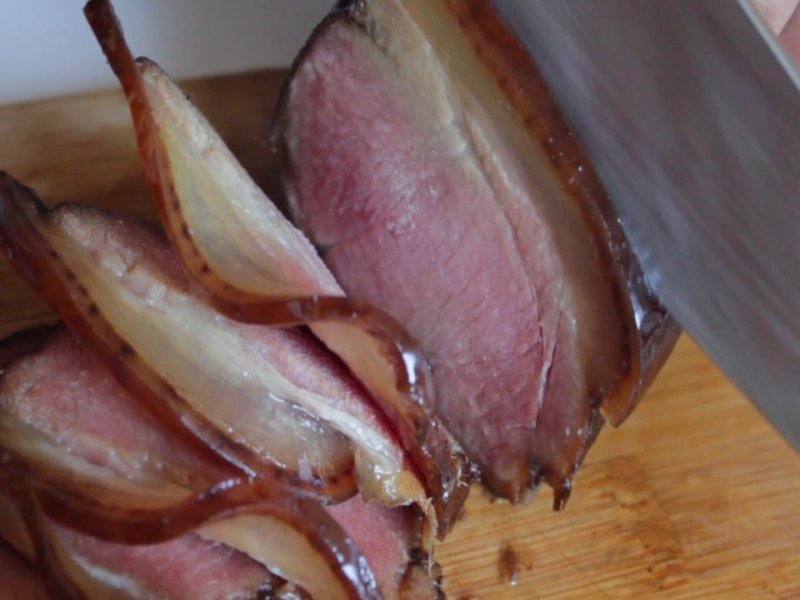 后腿腊肉散装南漳特产熏肉烟熏腊肉