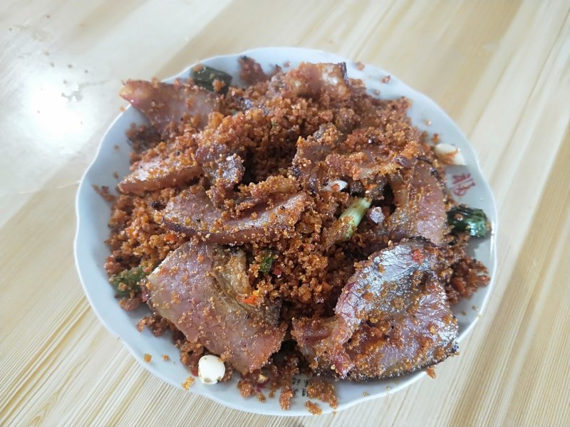 后腿腊肉散装南漳特产熏肉烟熏腊肉