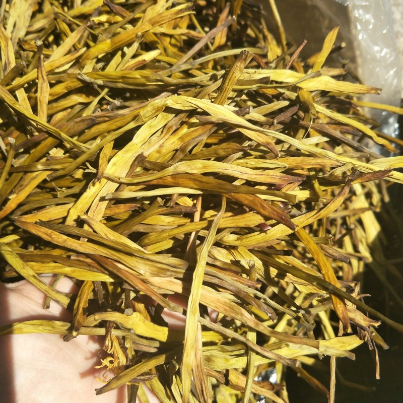 黄花菜无硫，孕妇可食用金针菜干品无需浸泡
