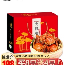 顺丰品质-阳澄湖大闸蟹12只198