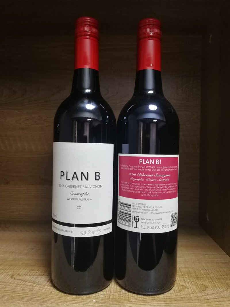 B计划西澳原瓶进口红酒（买五送一）