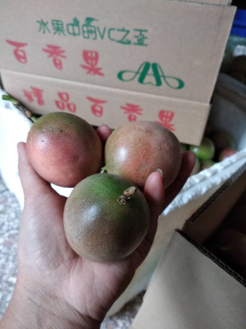 大红果广西百香果产地直发新鲜1-9斤装批发电商一件代发
