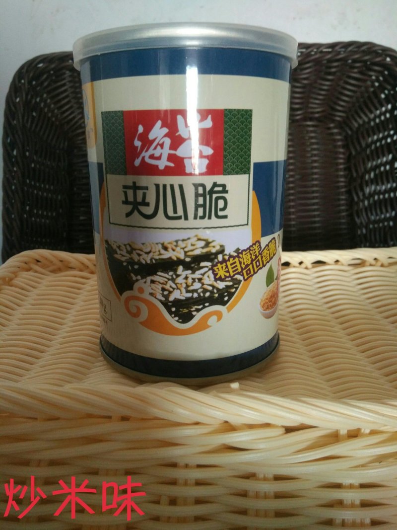 恺骐海苔夹心脆，40克精装芝麻海苔