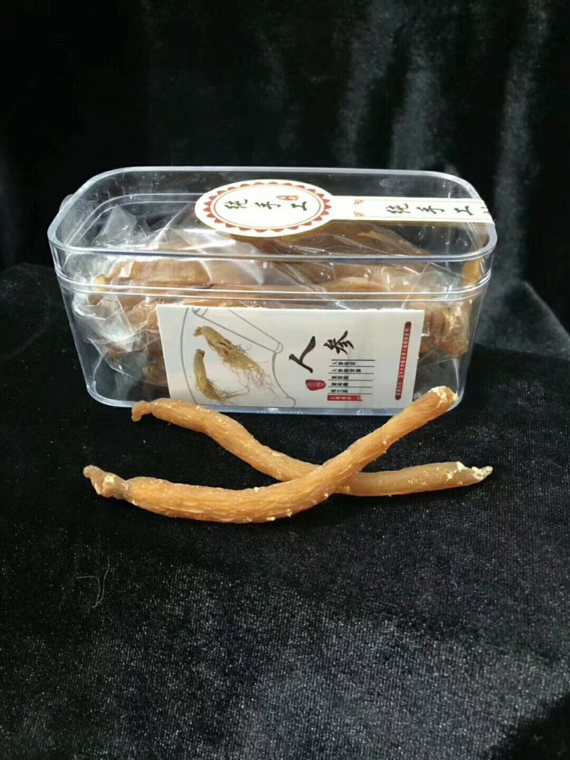 新鲜小红参，开盖即食，东北特产