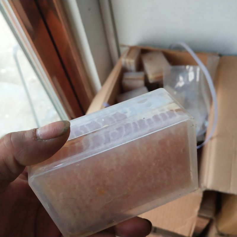 蜂巢蜜好蜂蜜看的见