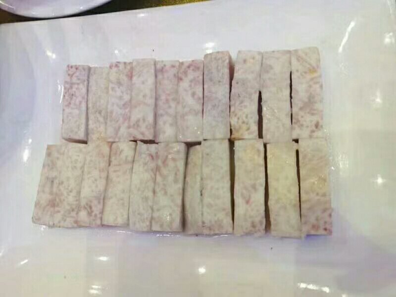 槟榔芋，油炸芋头条