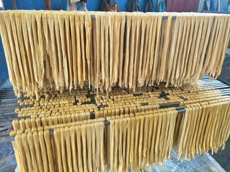 无盐腐竹开始生产
