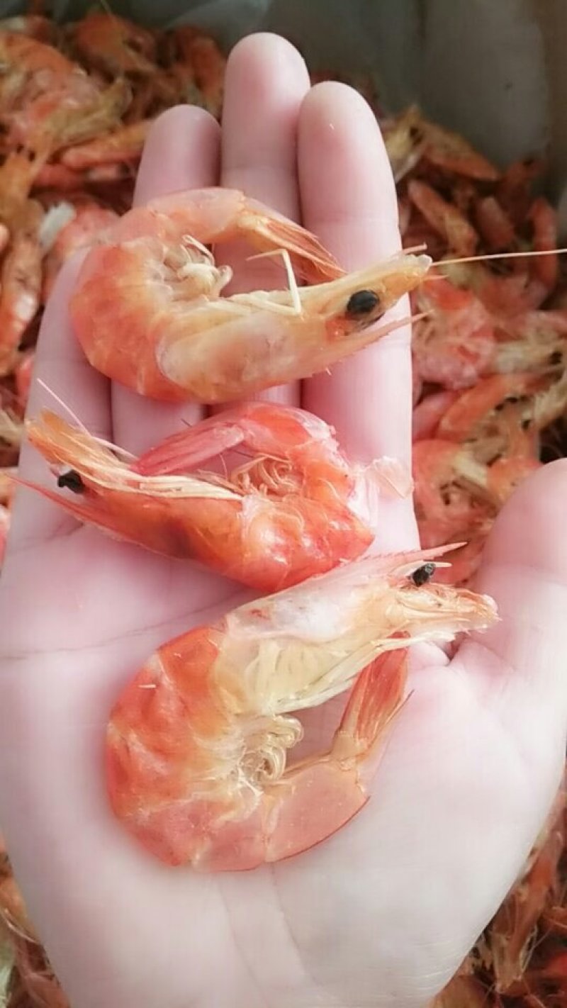无盐烤虾干
