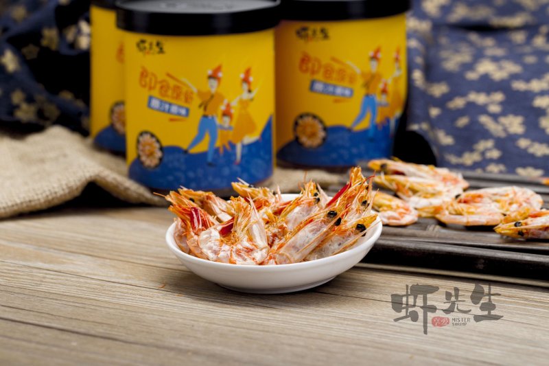 虾先生精致礼盒50g*6（三种调味，自由搭配）