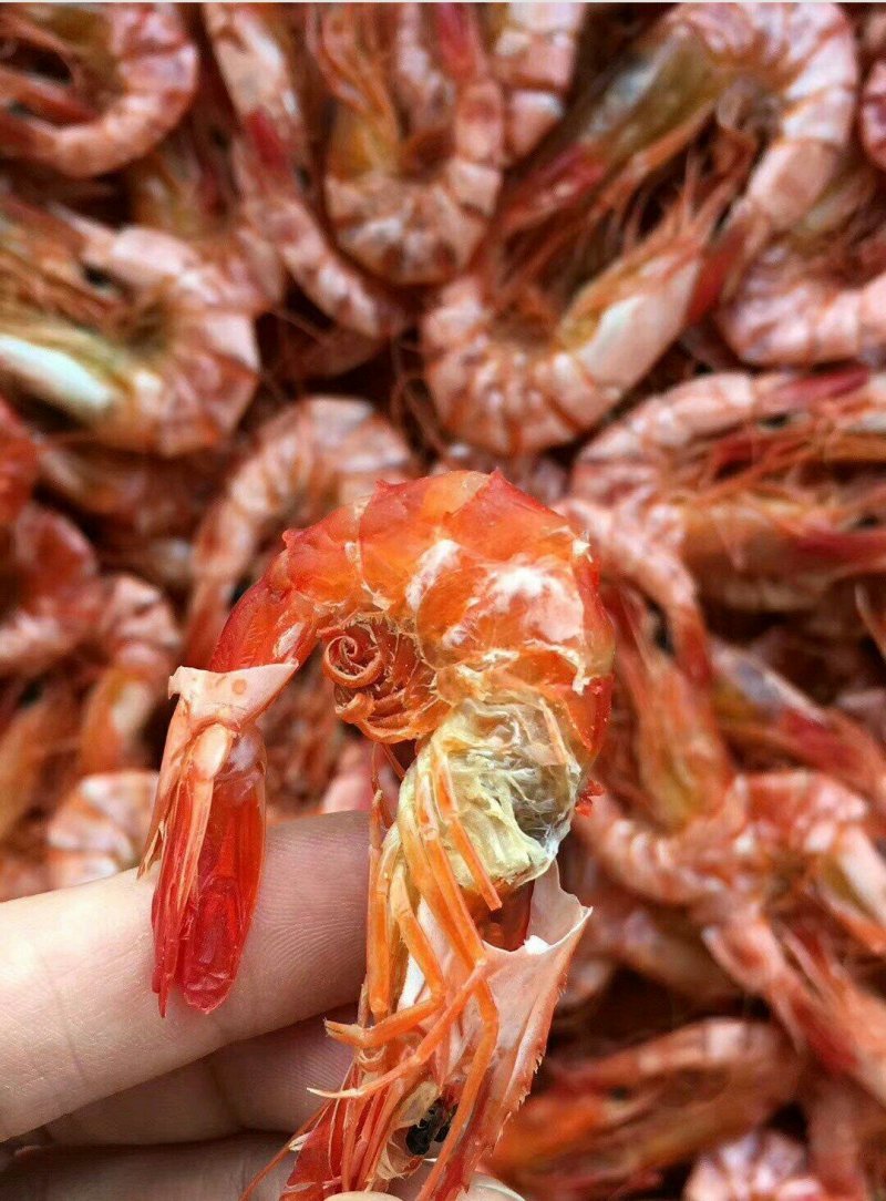 黑草虾对虾干烤虾干开袋即食500克/件休闲食品包邮