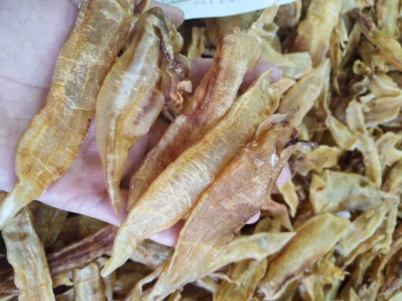 80一100头原色老黄花胶，