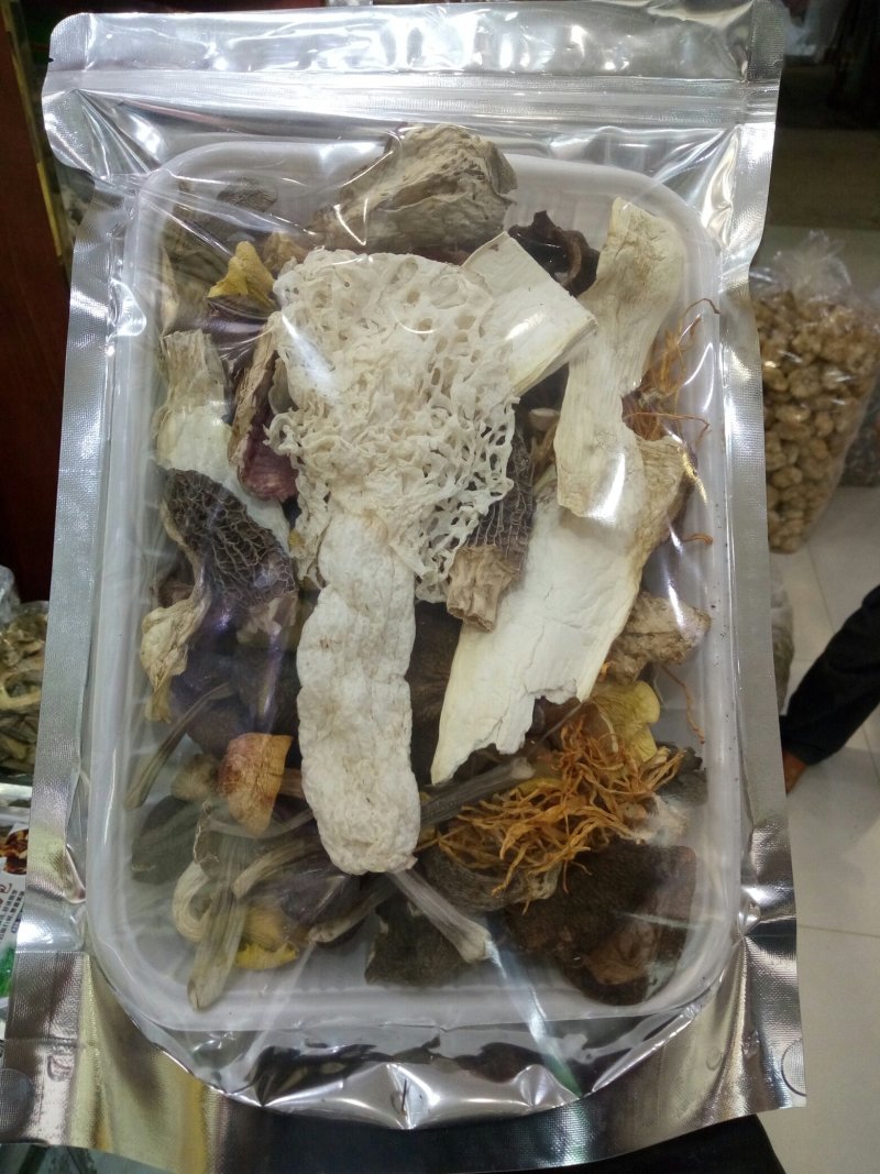 野生菌礼品装，礼盒装