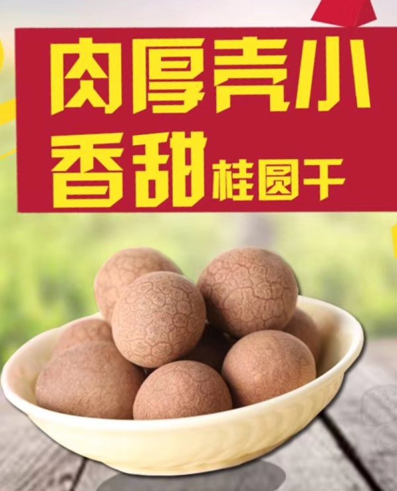 正宗6A大颗桂圆干核小壳薄肉厚龙眼干