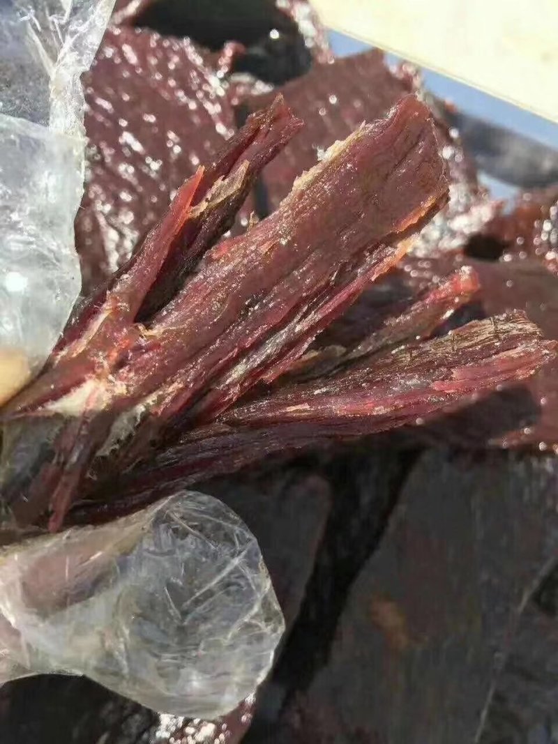 李小贱精品牛肉干，果木炭烤