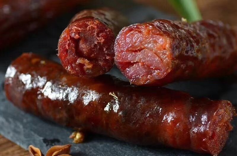 四川深山腊肉香肠