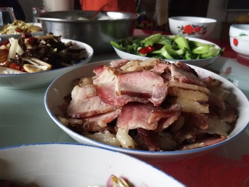 四川深山腊肉香肠