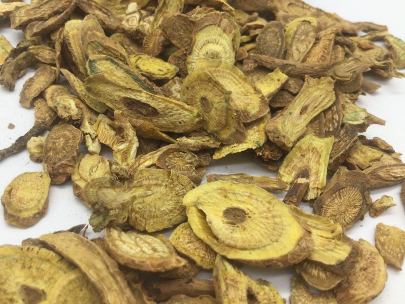 黄芩，中药材黄芩