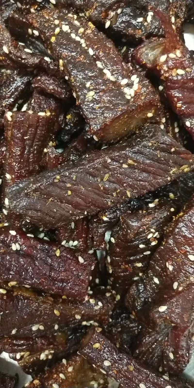 来自内蒙古大草原的碳烤牛肉干，色香味俱全，