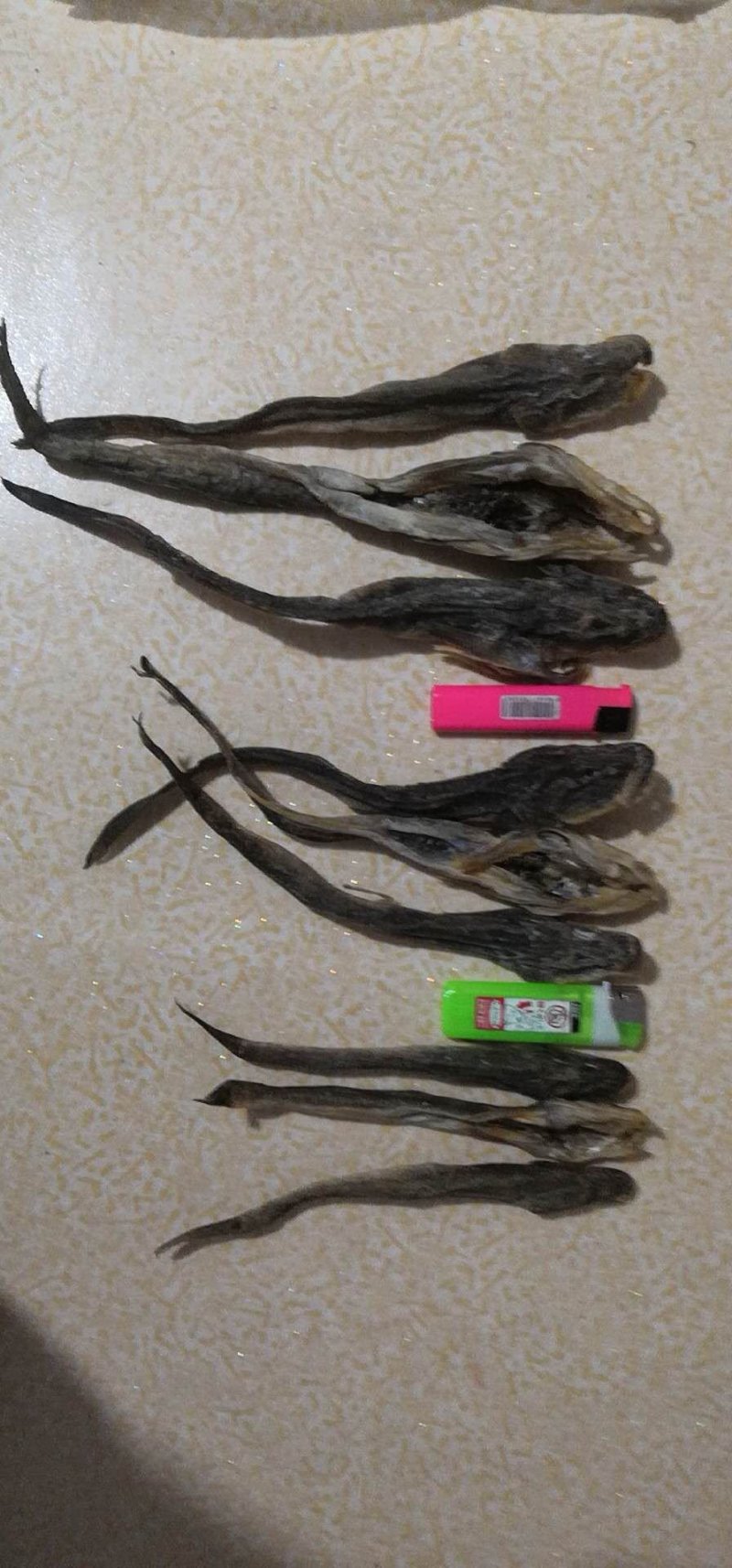 细鳞鱼干(地区称谓较多，当地称胖头鱼，山东称光鱼，)