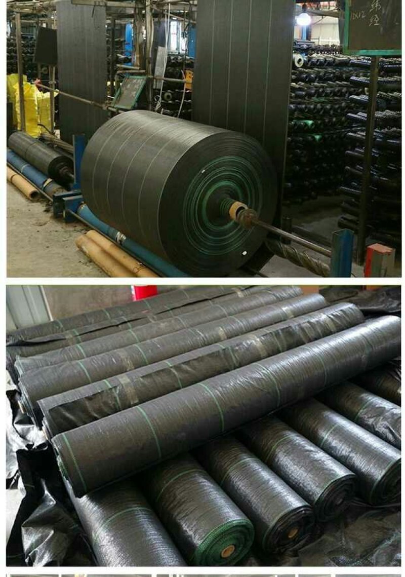 厂家直销园艺地布防草布除草布抗老化大棚果园盖草抑草布地垫