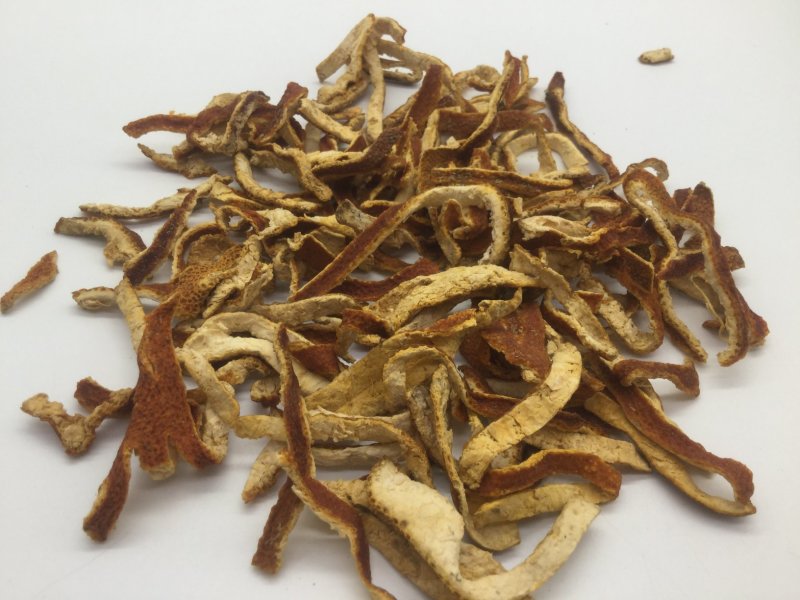 陈皮，中药材陈皮丝