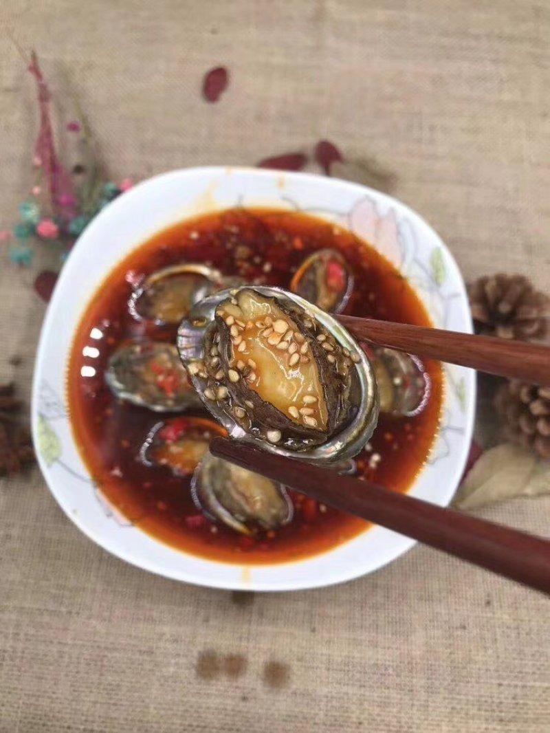 鲍鱼鲜活个大12-15头即食大鲍鱼新鲜小鲍鱼贝类海鲜水产