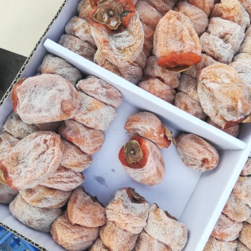 临朐柿饼大量上市