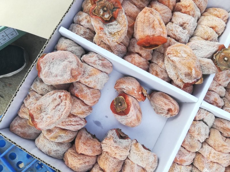 临朐柿饼大量上市