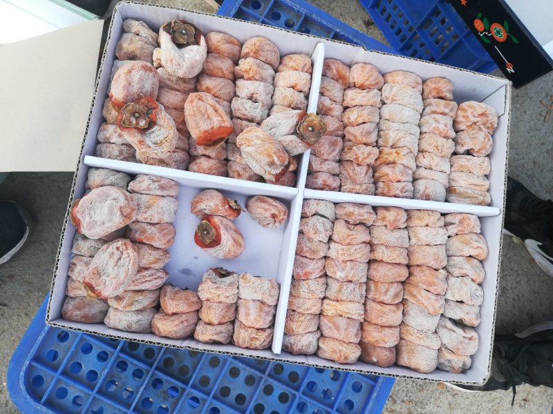 临朐柿饼大量上市