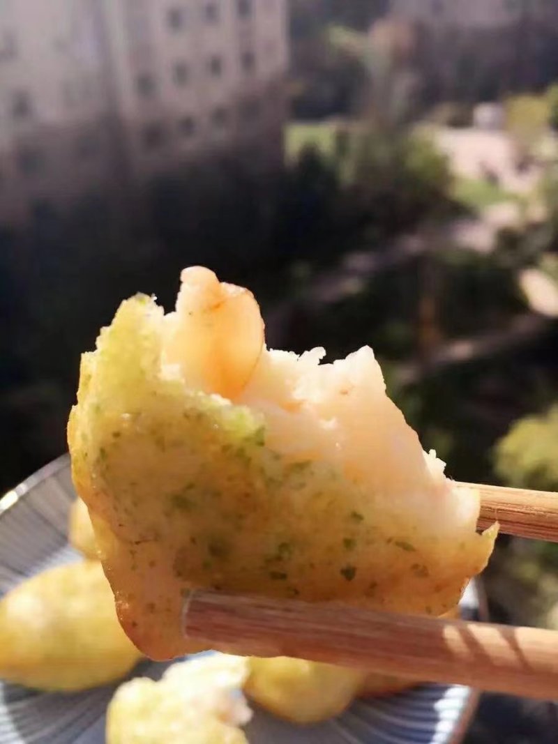 鱼香虾饼