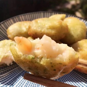 鱼香虾饼