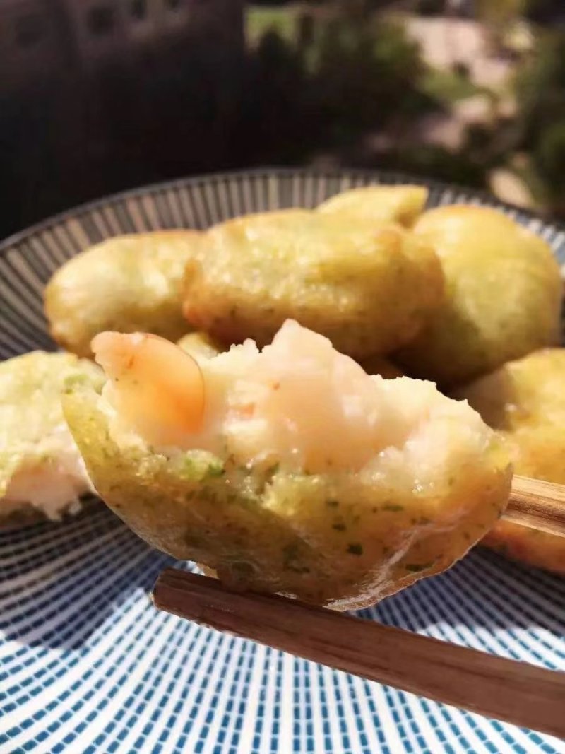 鱼香虾饼