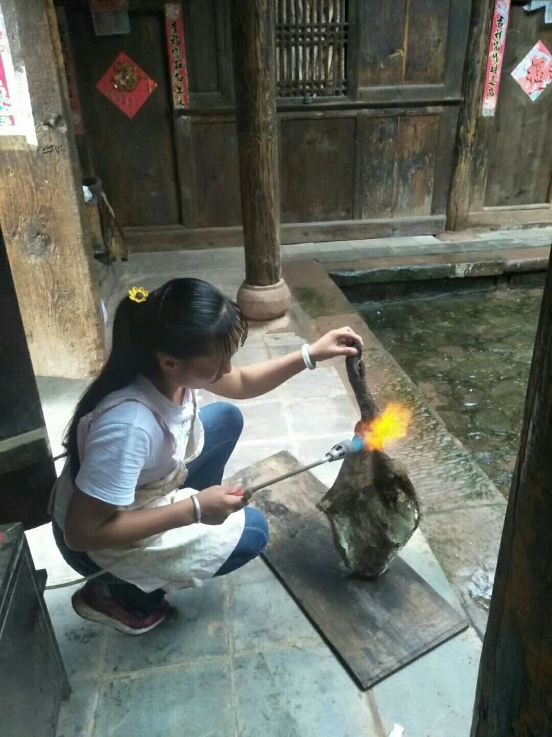 色美肉香的火腿