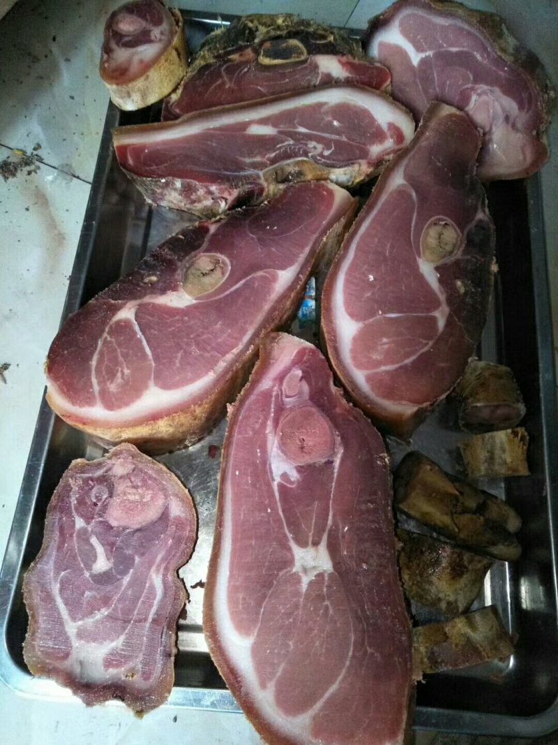 色美肉香的火腿