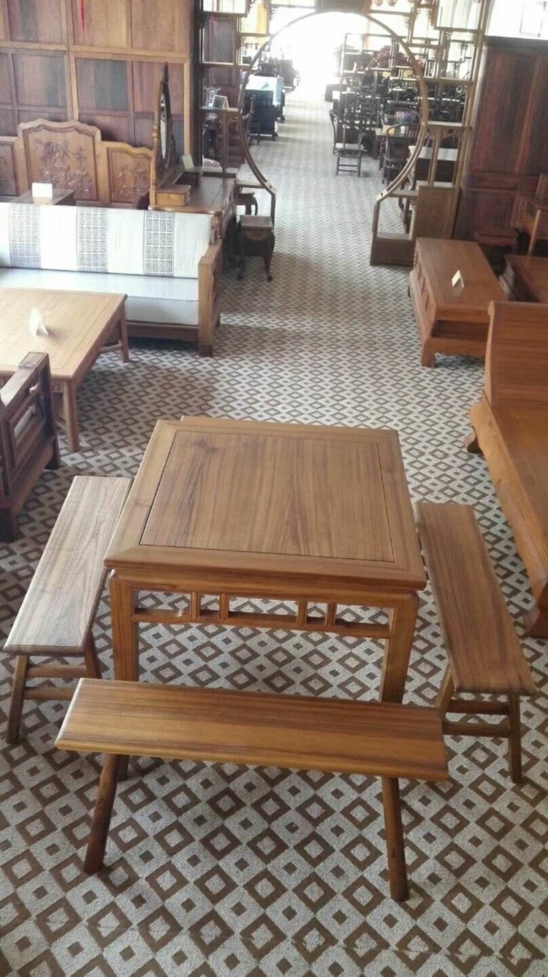 原生缅甸柚木地板家具，整装定制！保值包回购！