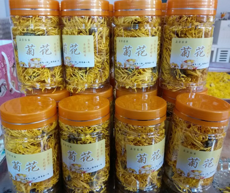 金丝黄菊瓶装