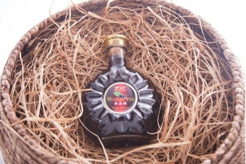 湖南桃林园糯米桑葚酒糯米酒甜酒488ml